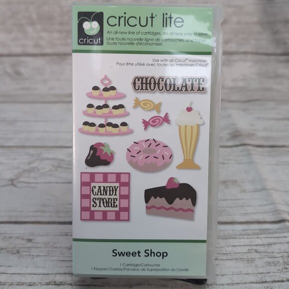 Cricut Lite Sweet Shop cartridge - Picture 1 of 4